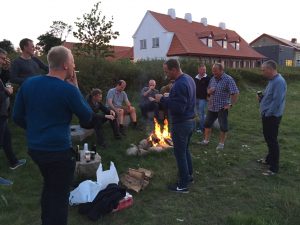 Socialt samvær prioriteres højt under hele Proceslederuddannelsen