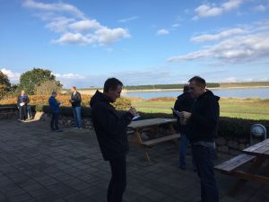 Øvelser foregår også udendørs på Proceslederuddannelsen